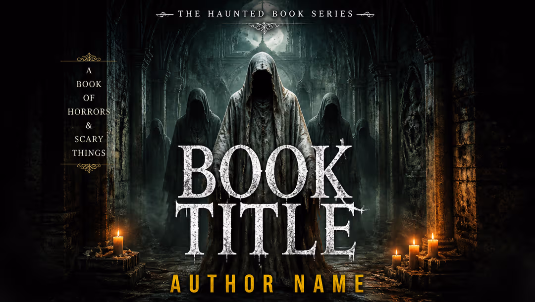 Example 16:9 book cover — Site headers, YouTube thumbs