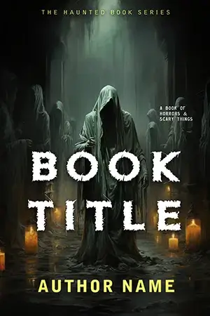 AI generated psychological horror book cover
