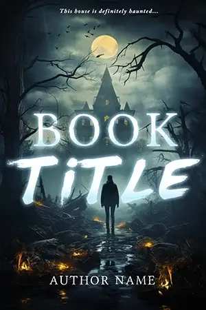AI generated gothic horror book cover